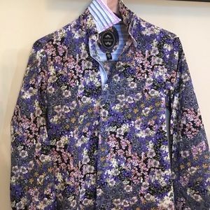 Ganesh floral shirt! Great details!